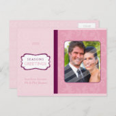 FOTO GROET BRIEFKAART :: goddelijk damask L8 (Voorkant / Achterkant)