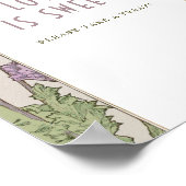 Foto Guestbook Sign  Art Nouveau door Mucha Poster (Hoek)