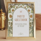 Foto Guestbook Sign  Art Nouveau door Mucha Poster