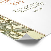 Foto Guestbook Sign  Art Nouveau door Mucha Poster (Hoek)