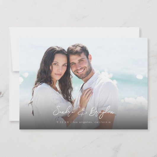 Foto H MOD Chic 8 Bewaar de datum Kaart (Voorkant)