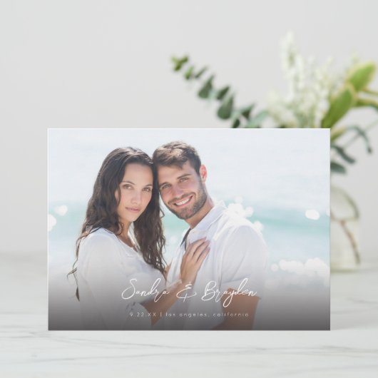 Foto H MOD Chic 8 Bewaar de datum Kaart (Staand voorkant)