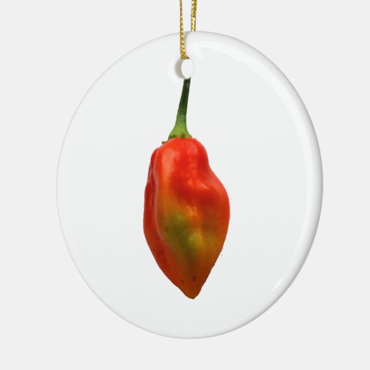 Foto Habanero Single Pepper Keramisch Ornament (Links)