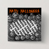 Foto Halloween Button Pumpkin 1 toevoegen (Voorkant)