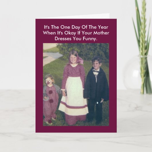  foto Halloween Kaart (Voorkant)