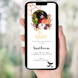 Foto Halloween Party Verjaardag Evite Kaart