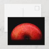 Foto halve Apple Portret Briefkaart (Voorkant / Achterkant)