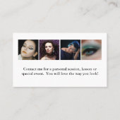 Foto HAMbyWG Make-up artiesten Visitekaartje (Achterkant)