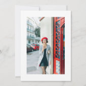 Foto Hand getrokken Champagne Tower Dertig Verjaar Kaart (Achterkant)