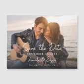 Foto - Handgeschreven Horizontaal Save the Date 3B (Voorkant)