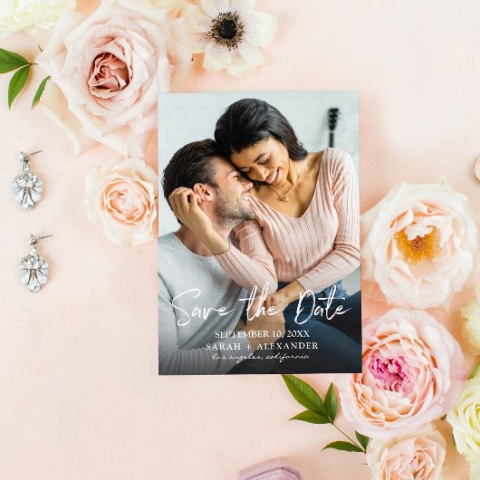 Foto - Handschrift 2 Verticaal sparen de Datum Kaart