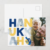 Foto Hanukkah Briefkaart (Voorkant / Achterkant)