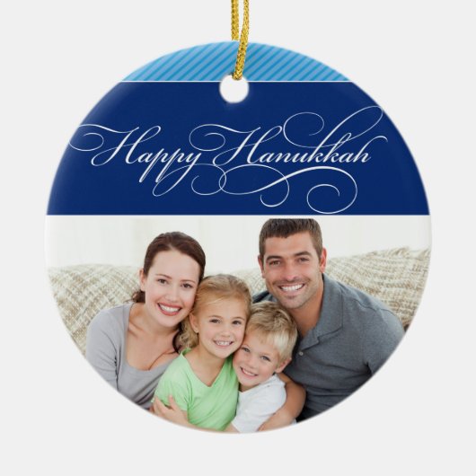 FOTO HANUKKAH ORNAMENT :: prachtig type 1 (Voorkant)