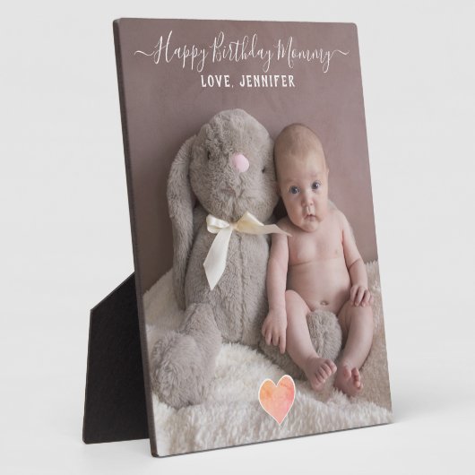 Foto Happy Birthday mama Fotoplaat (Zijkant)