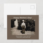  foto Happy Moederdag Kaart (Voorkant / Achterkant)