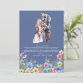 Foto Happy Parents Day Sjabloon Flat Holiday Kaart (Staand voorkant)