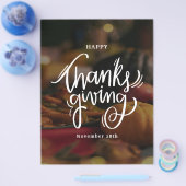 Foto Happy Thanksgiving sociale media Flyer (Enkel)