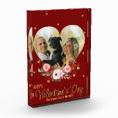 Foto Heart Gold Valentijnsdag Glitter Heart Red (Links)