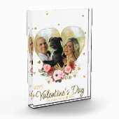 Foto Heart Gold Valentijnsdag Glitter Hearts (Links)