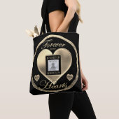 Foto Heart Memorial Canvas tas (Dichtbij)