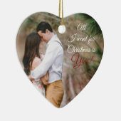 Foto Heart Ornament (Rechts)