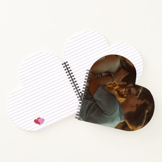 Foto Heart Shaped Notitieboek (Binnen)
