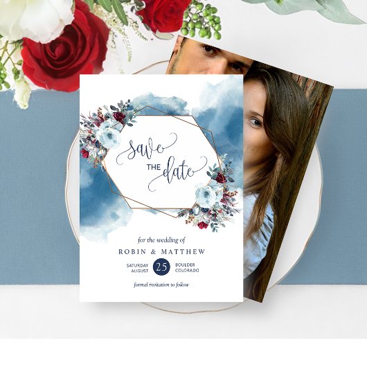 Foto, Hemelbloei, elk evenement Save The Date