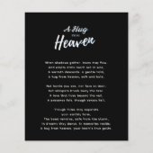 FOTO Hemelgedicht Viering van het Leven Begrafenis (Achterkant)