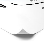 Foto-herdenking Gedenkwaard Dodenherdenking Funera Poster (Hoek)