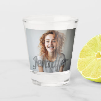 Foto-herdenking Shot Glas