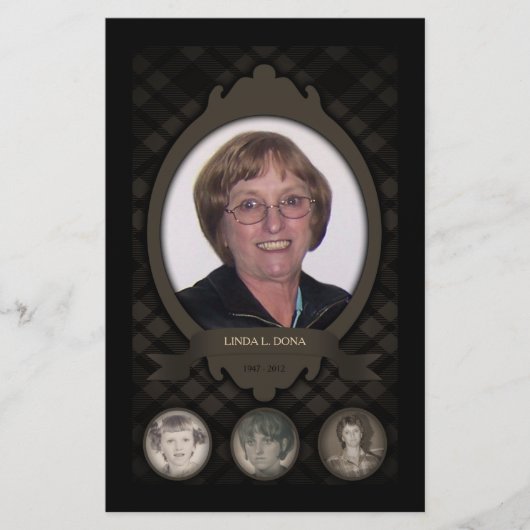 foto - herdenkingsaankondigingen van jaren (Voorkant)