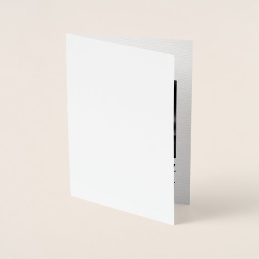 Foto-herdenkingsdienst Viering Van Het Leven Memor Folie Kaarten (Voorkant)