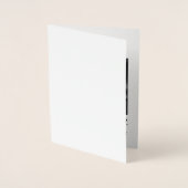 Foto-herdenkingsdienst Viering Van Leven Memorial  Folie Kaarten (Voorkant)