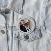 Foto-herdenkingsherinneringstribut Ronde Button 7,6 Cm (In situ)