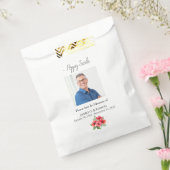 Foto Herdenkingsklaproos Zaad Begrafenis Bedankzakje (Gezegeld)