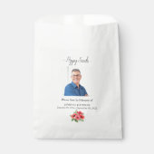 Foto Herdenkingsklaproos Zaad Begrafenis Bedankzakje (Voorkant)