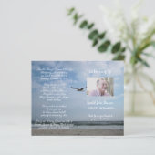 Foto-herdenkingsprogramma voor uitvaartdienst (Staand voorkant)