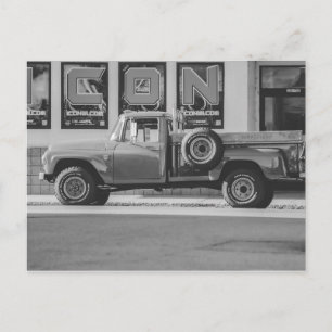 Foto-herdruk Amerikaanse Pick-up Truck Briefkaart
