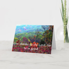 Foto herfst Thanksgiving Feestdagen Kaart