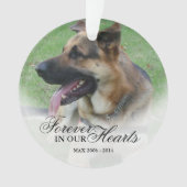 Foto-herinnering Kerstmis Ornament (voorkant)