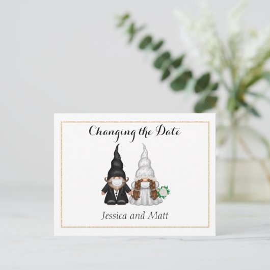 Foto Het Briefkaart Datum wijzigen met Fun Gnome (Staand voorkant)