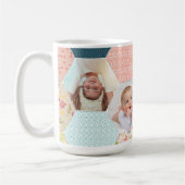 Foto Hexagon | Kieuwpatroon Vier Afbeelding collag Koffiemok (Links)