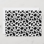 Foto Highland Koe Mijn eerste Rodeo 1e Verjaardag Kaart (Achterkant)