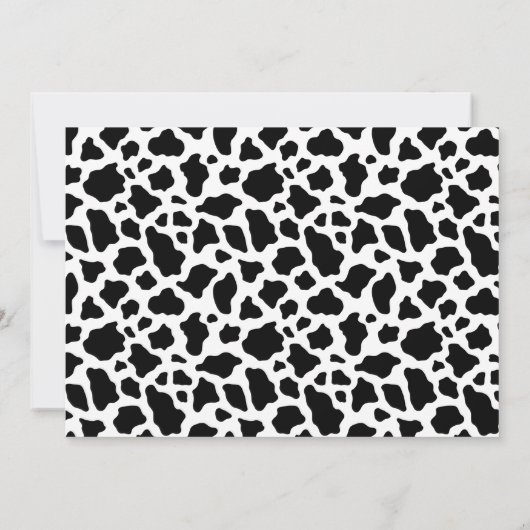 Foto Highland Koe Mijn eerste Rodeo 1e Verjaardag Kaart (Achterkant)