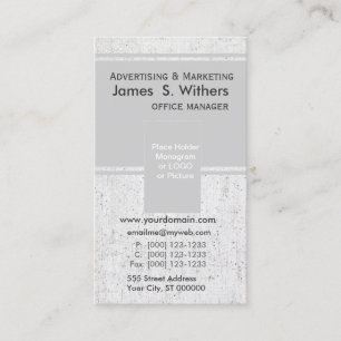 Foto HOlder  Modern Simple Minimal Visitekaartje