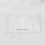 Foto HOlder  Modern Simple Minimal Visitekaartje (Achterkant)