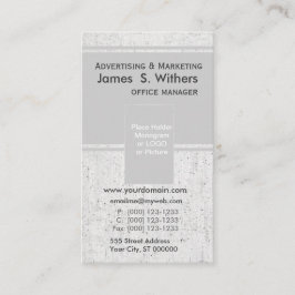 Foto HOlder  Modern Simple Minimal Visitekaartje