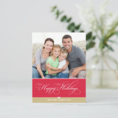 FOTO HOLIDAY BRIEFKAART : heerlijk type 3 (Staand voorkant)