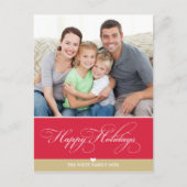 FOTO HOLIDAY BRIEFKAART : heerlijk type 3 (Voorkant)