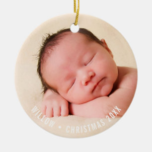 FOTO HOLIDAY DECOR eenvoudige moderne sneeuwvlok r Keramisch Ornament